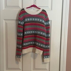 Colorful Striped Kids Sweater